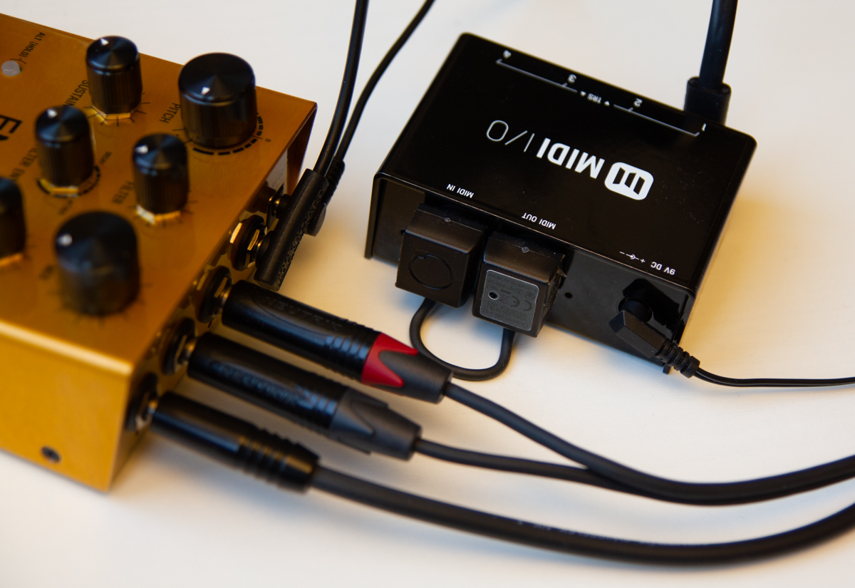 MIDI Bluetooth adapter on MIDI I/O